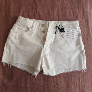 Sézane Denim 1968 Short white/ecru